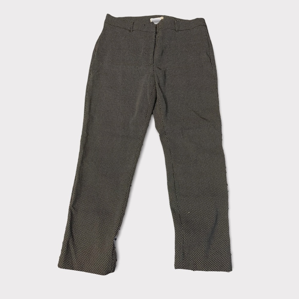 White House Black Market Slim Anke Polka Dot Trousers